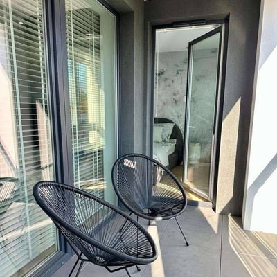 Rent of a modern, furnished, 2-room apartment, 50 m², Bielany district, Warsaw, Poland